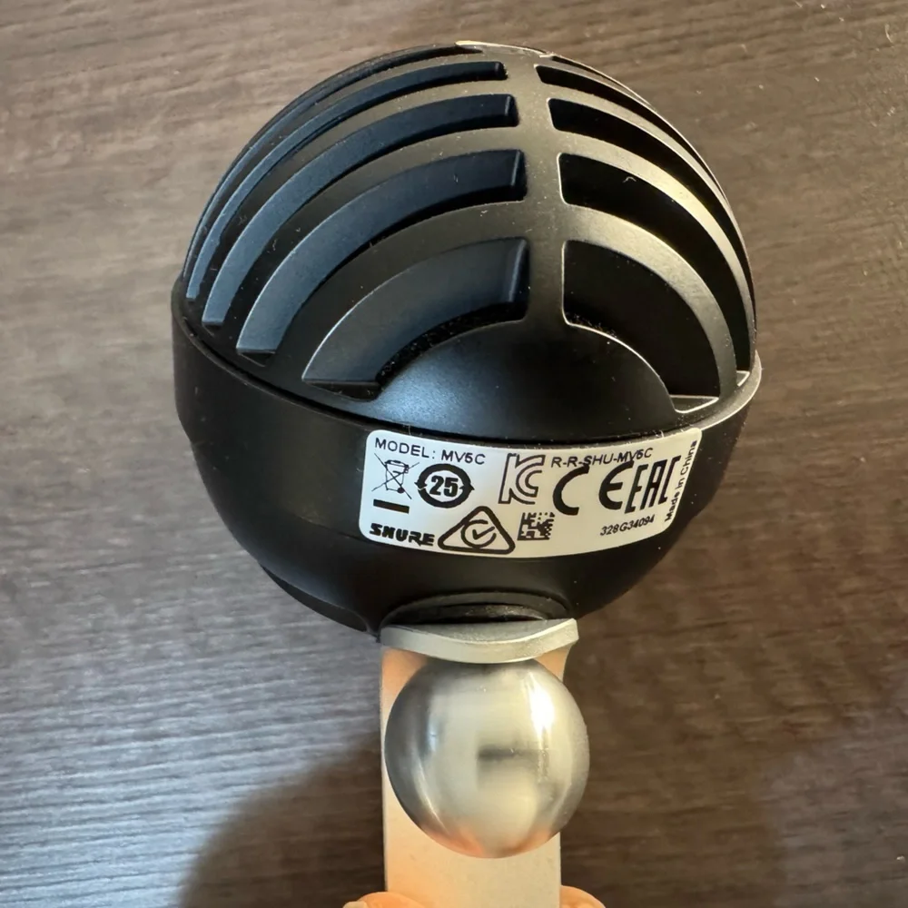 Shure mv5c home